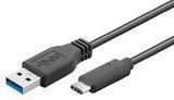 Kabllo USB MicroConnect USB A në USB C USB3.1CA05, 0.5 m, USB 3.1, i zi