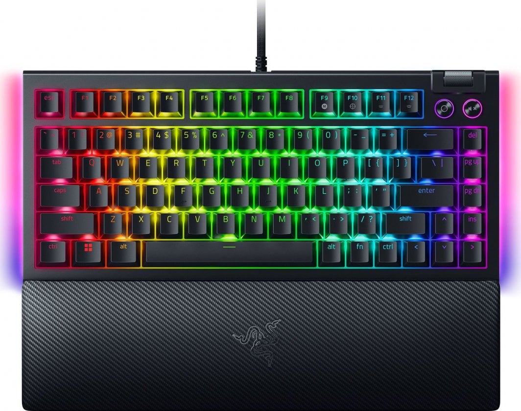 Tastierë Razer BlackWidow V4, RGB e zezë