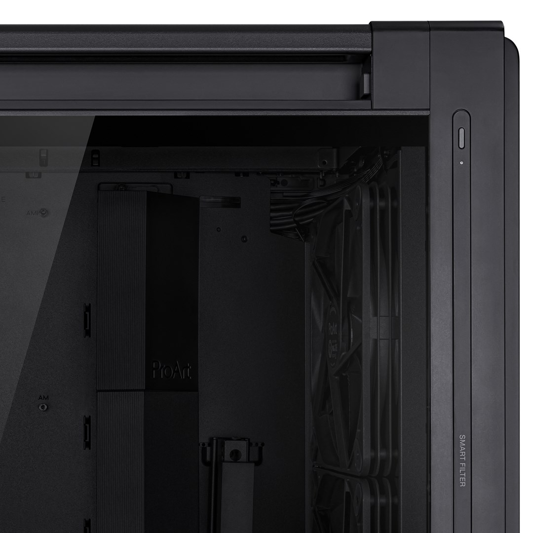 Kuti kompjuteri ASUS ProArt PA602 ARGB Mid Tower, EATX, ARGB, e zezë