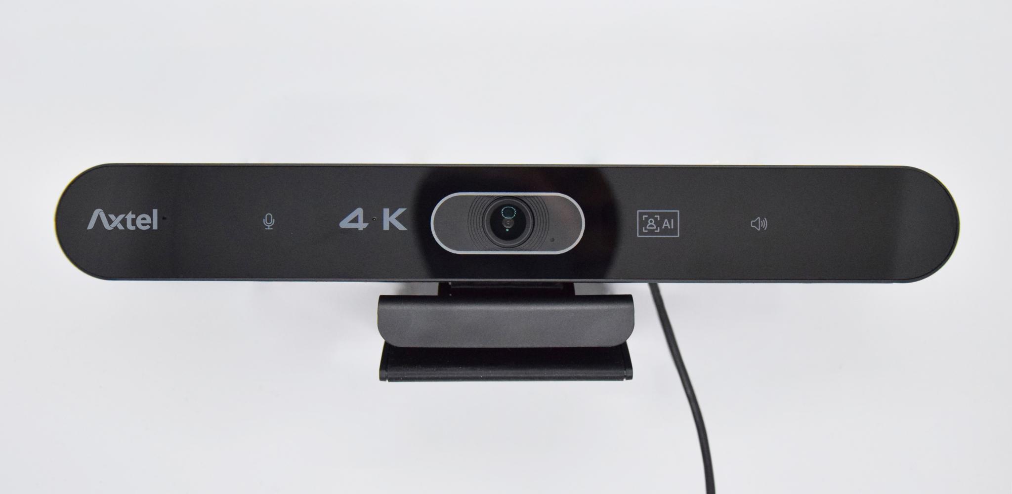 Webcam Axtel 4K Ultra HD Video Bar Mini, rezolucion 4K, kompakte, e zezë