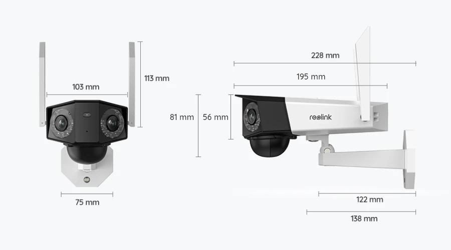 Kamerë Reolink Duo Series B750, 6MP