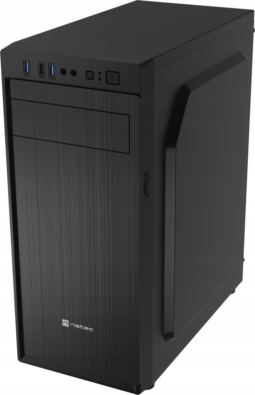 Kuti kompjuteri Natec Office Case Aracanta, MIDI Tower, ATX Micro ATX Mini ITX, e zezë