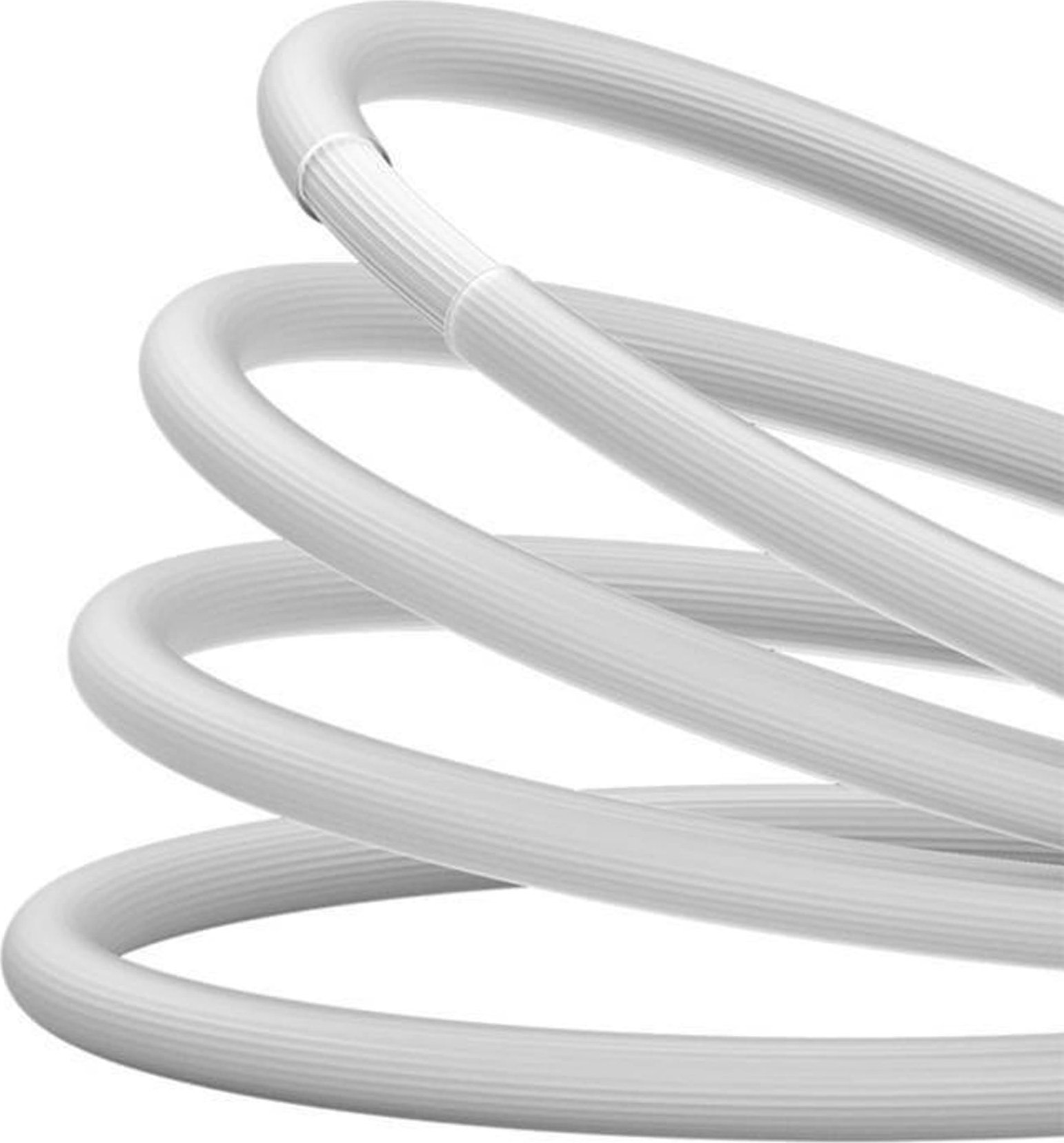 Kабел за полнење Baseus CoolPlay, USB C во Lightning, 20W, 2m, бел
