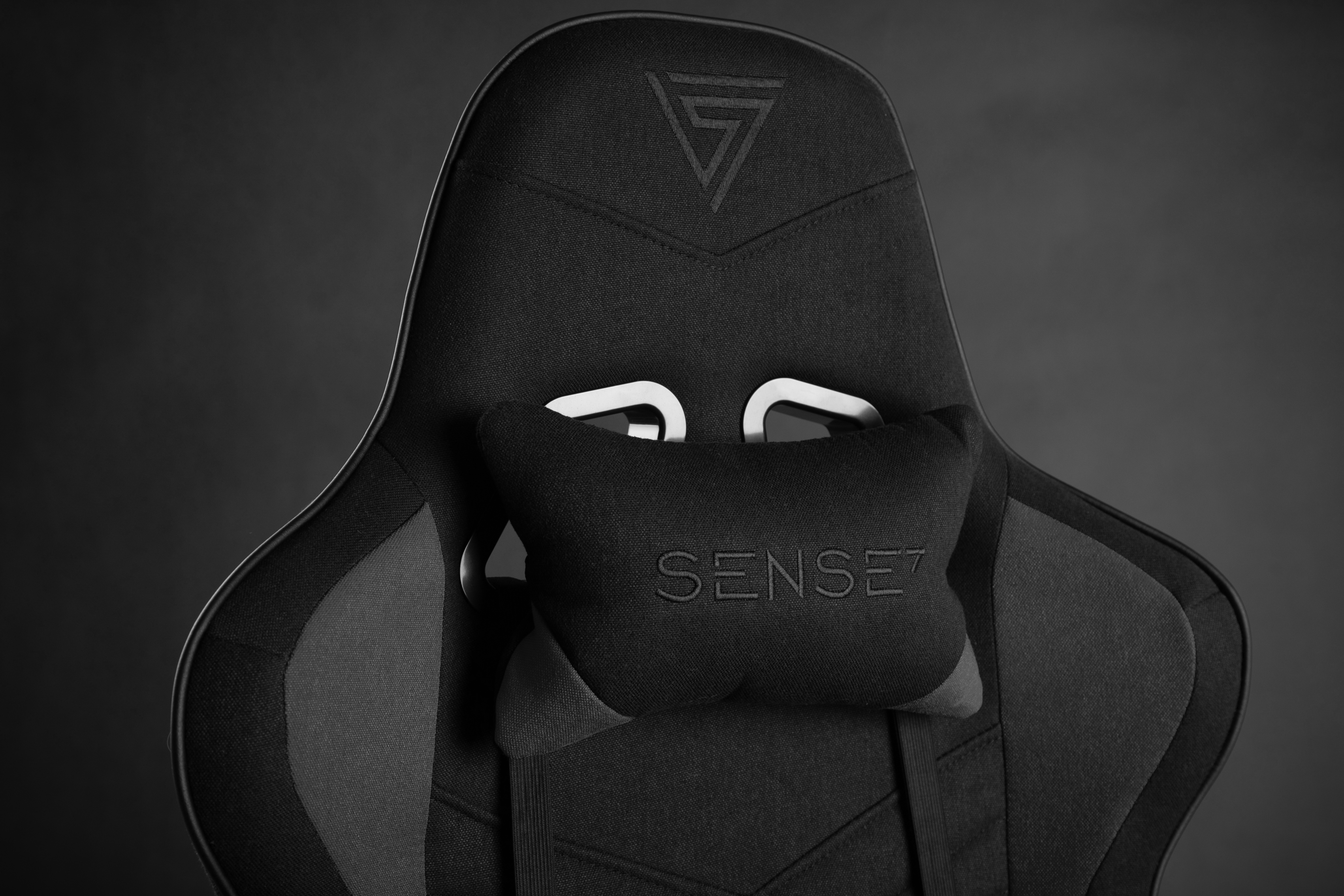 Karrige SENSE7 Spellcaster, material, e zezë/ hirtë