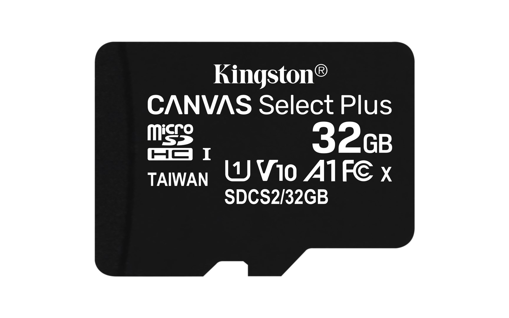 Kartë memorie Kingston Canvas Select Plus, 32GB, microSDHC, 100MB/s