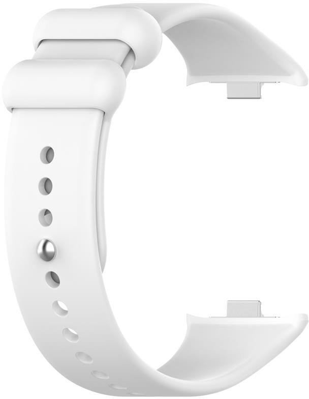 Силиконска ремка за Xiaomi Mi Band 8 Pro, модел M8 Pro 12, бела