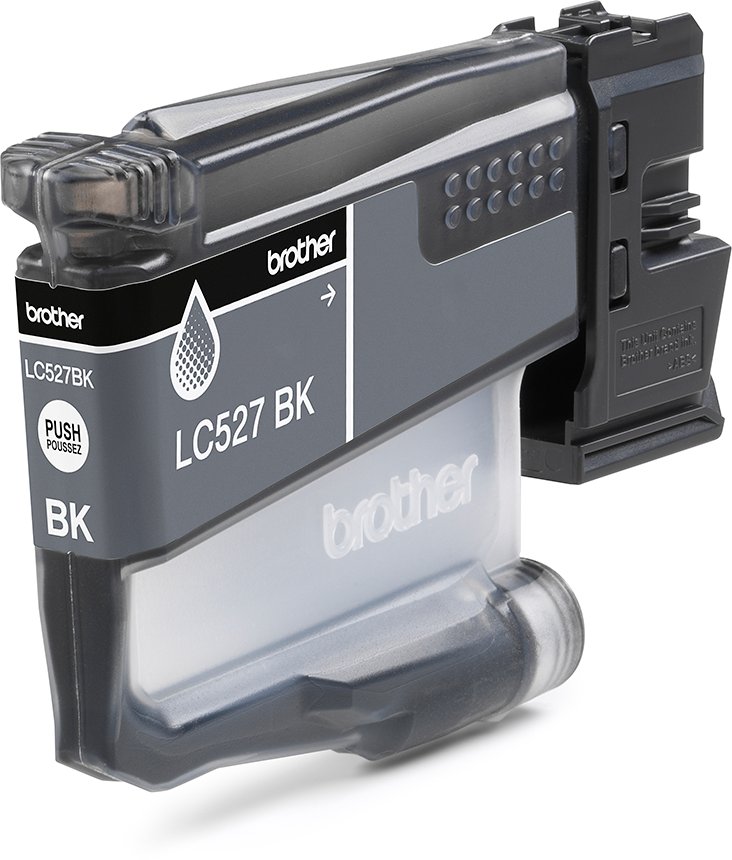 Patron boje Brother LC527BK, origjinal, 1300 faqe, i zi