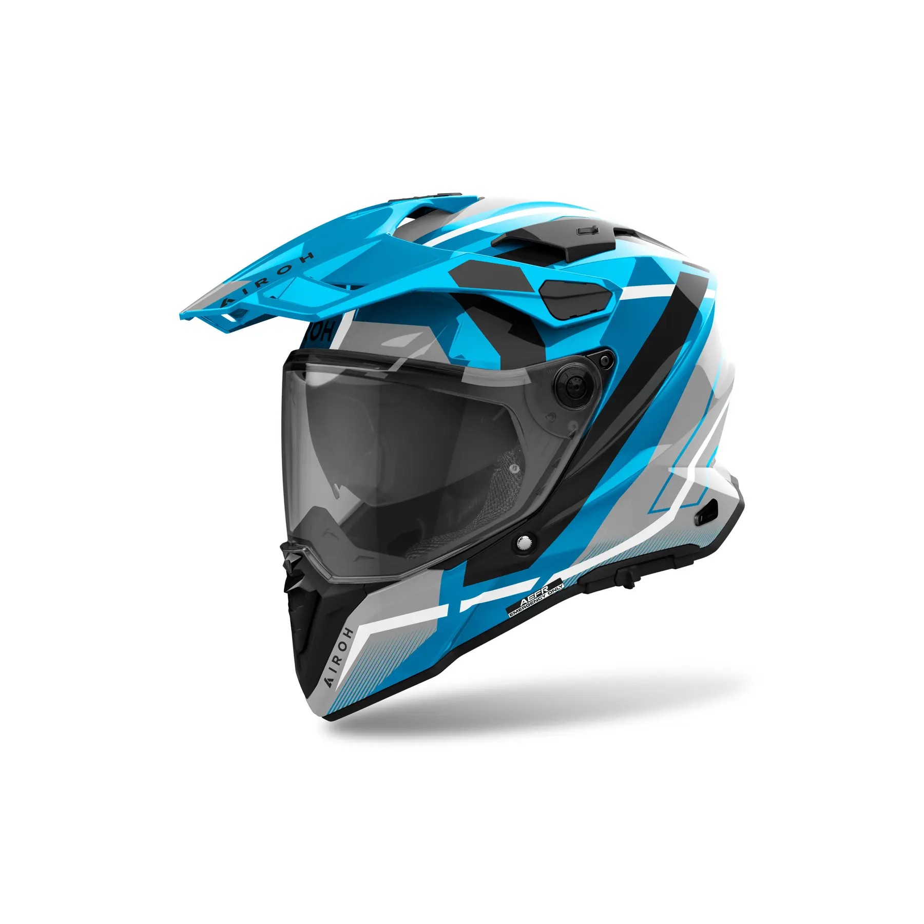 Helmetë moto Airoh Commander 2, fibër kompozite, ventilim i avancuar