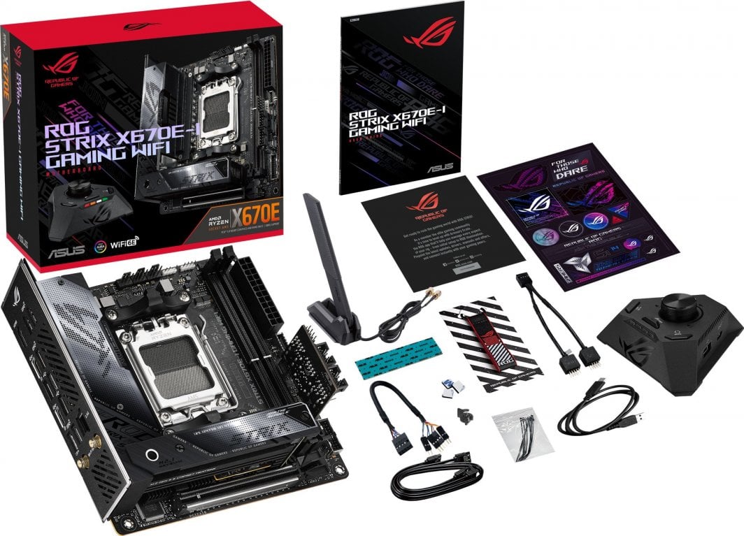 Pllakë amë Asus ROG STRIX X670E-I GAMING WIFI