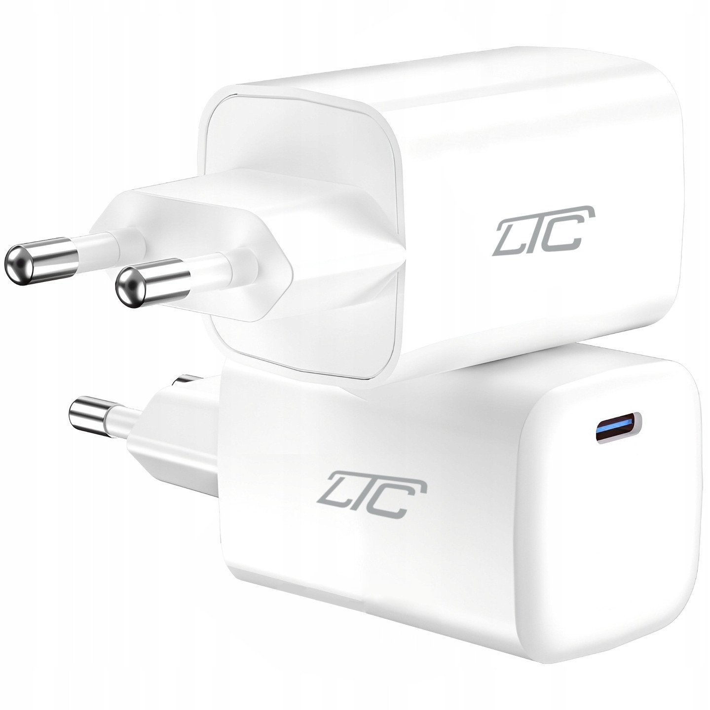 Karikues AC LTC LXQC40, 30W GaN, USB C PD, i bardhë