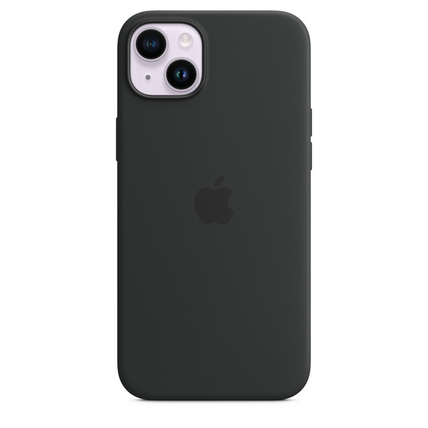 Apple iPhone 14 Plus Silicone Case me MagSafe, Midnight