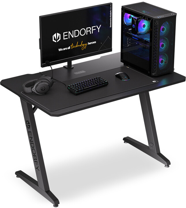 Tavolinë gaming Endorfy Atlas S, e zezë