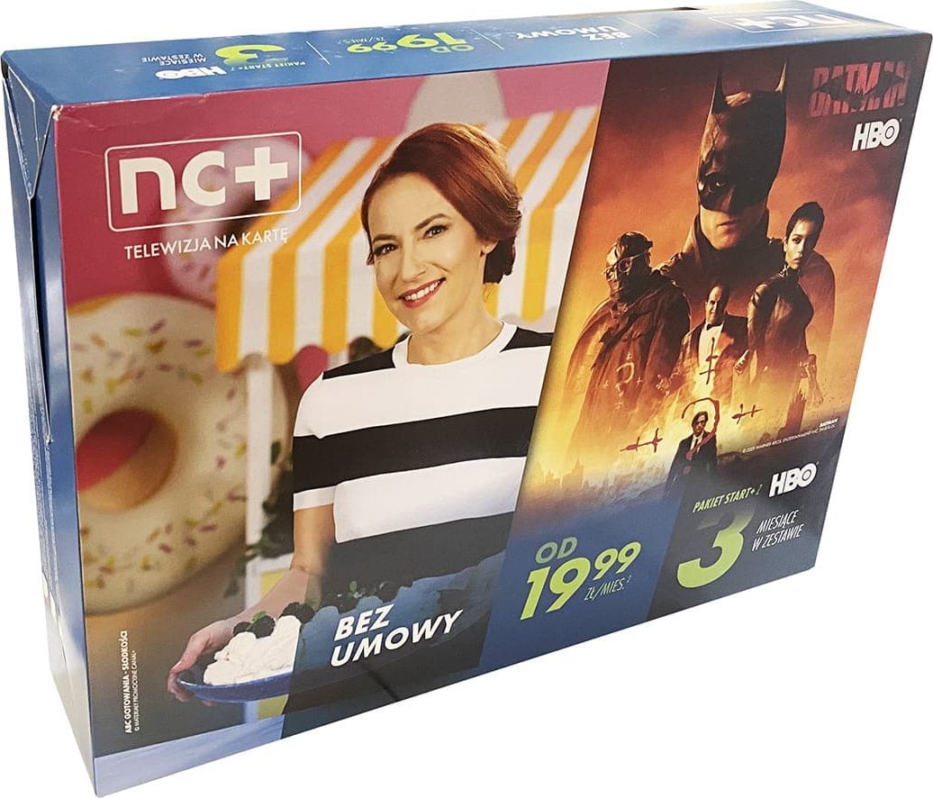 Dekoder satelitor nc+ Prepaid Start+, HBO HD 3 muaj, i zi