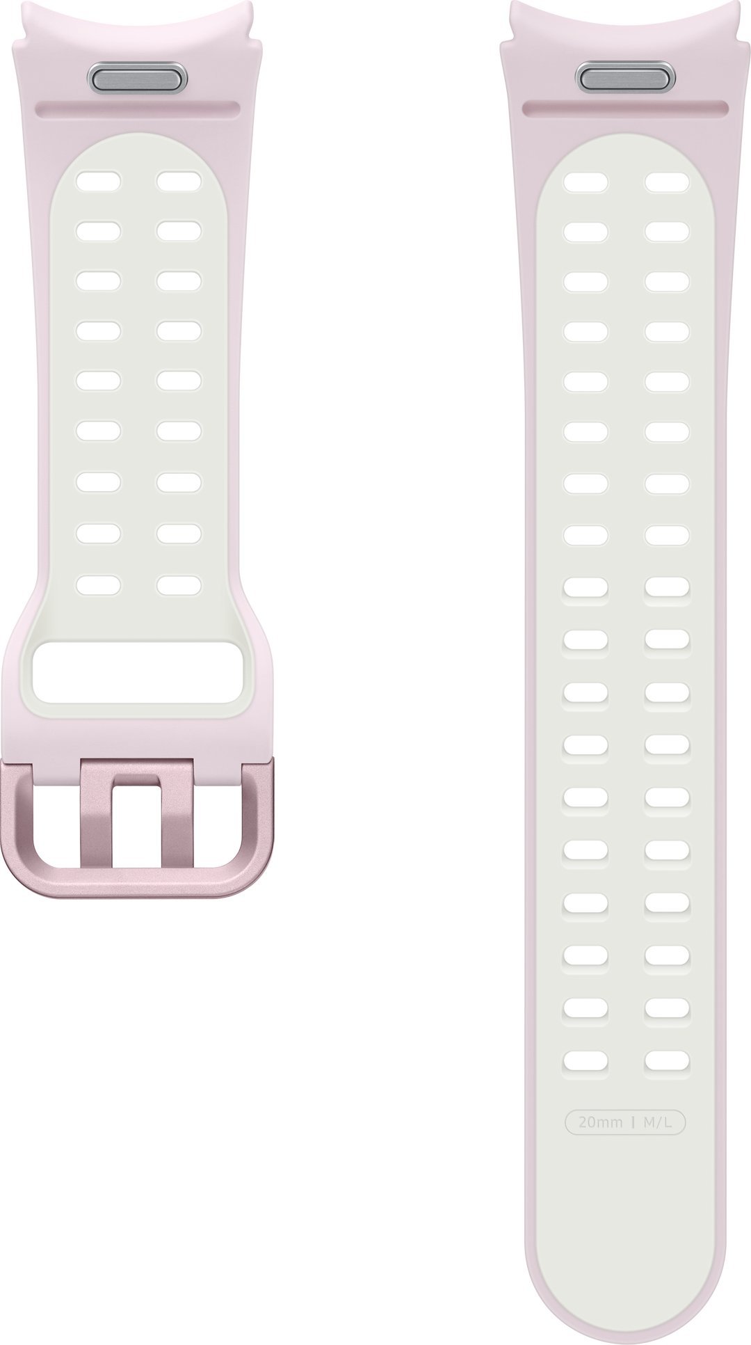 Rrip dore Samsung Extreme Sport Strap ET-SXR94LVEGEU për Watch6, 20mm, madhësia M/L, lavandë dhe i bardhë