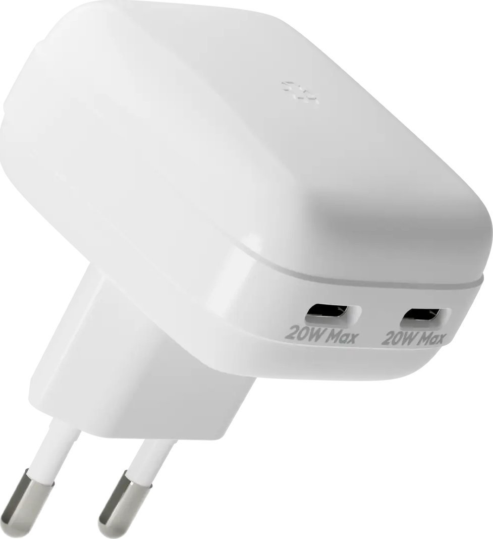 Karikues muri dbramante1928 Recharge, 20W, 2x USB C, i bardhë
