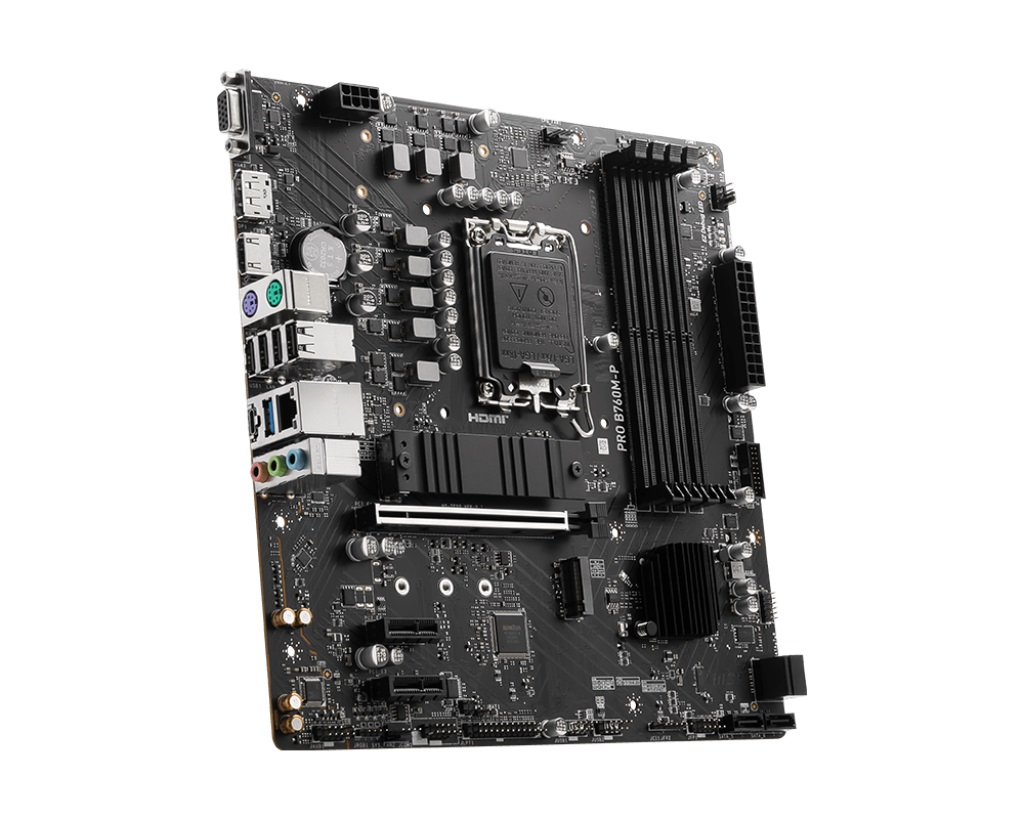 Pllakë amë MSI PRO B760M-P, LGA 1700, mATX
