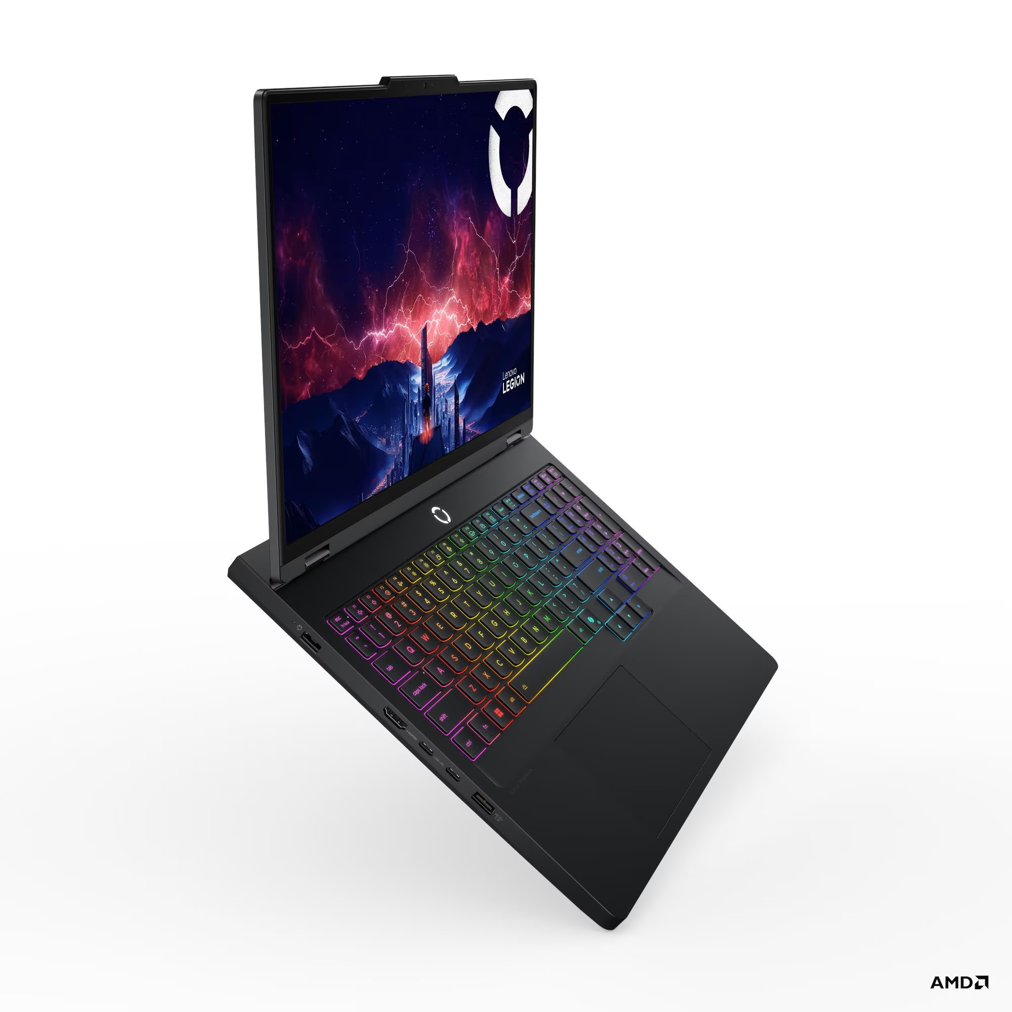 Laptop Lenovo Legion Pro 5 16ADR10, AMD Ryzen 9 8945HX, 16', 32GB RAM, 1TB SSD, NVIDIA GeForce RTX 5060 8GB GDDR7, i zi