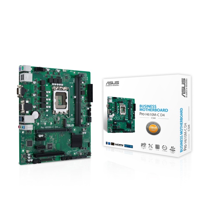 Pllakë amë ASUS Pro H610M-C D4-CSM