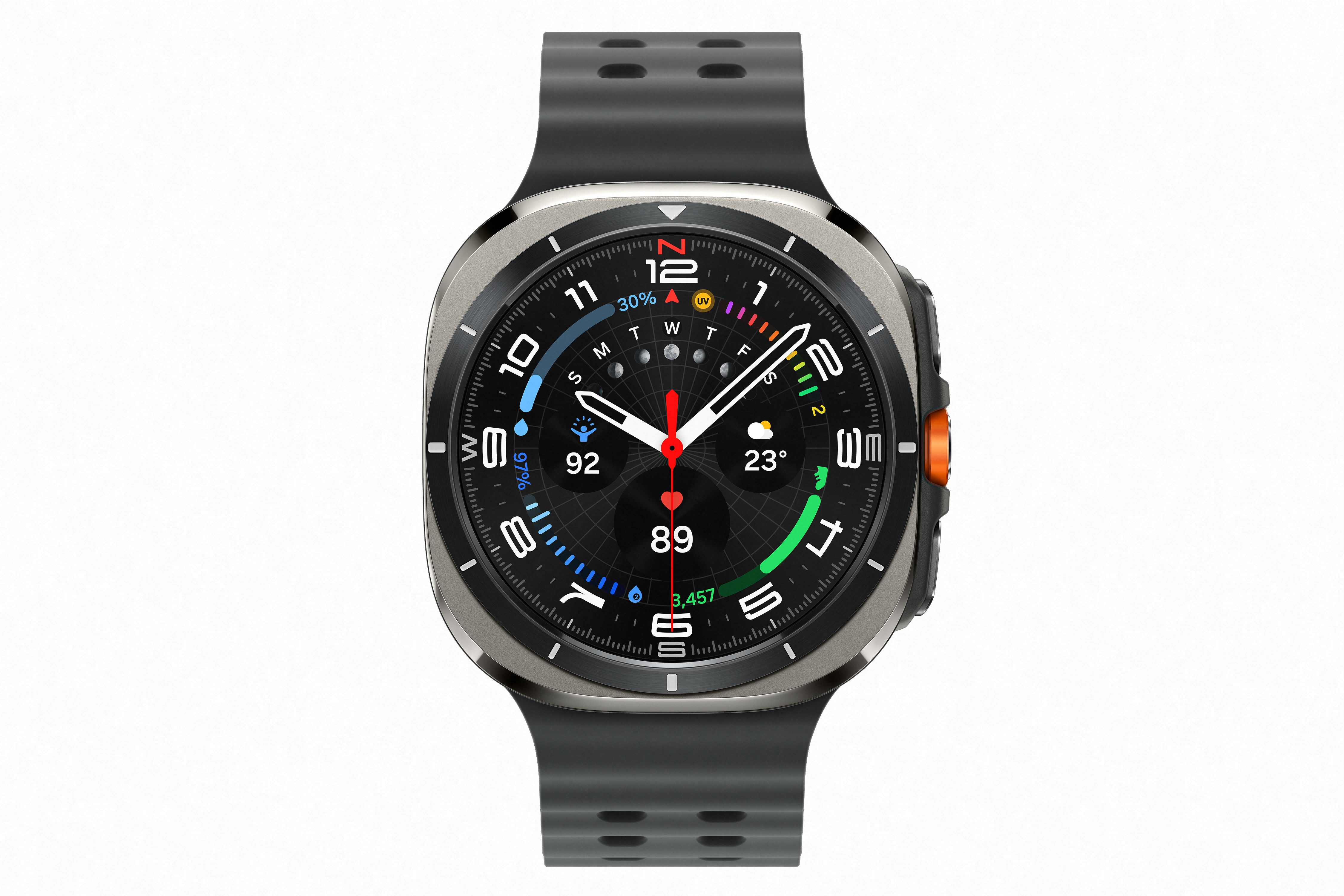Orë Samsung Galaxy Watch Ultra, 47mm, e argjendtë titanium