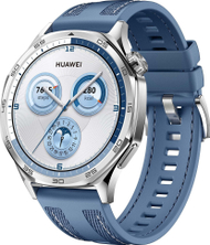 Ora e mençur Huawei Watch GT 5, 46mm, rrip tekstili, argjendtë e kaltër
