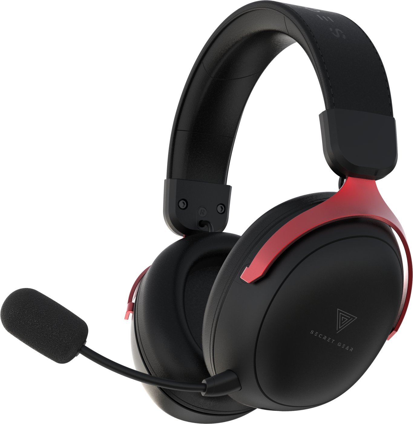 Kufje gaming Secret Gear SX1, USB, over ear, të zeza me të kuqe