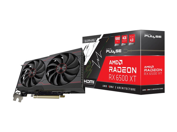 Kartelë grafike SAPPHIRE PULSE AMD Radeon RX 6500 XT 4GB GDDR6 PCI Express 4.0 ATX (11314-01-20G)