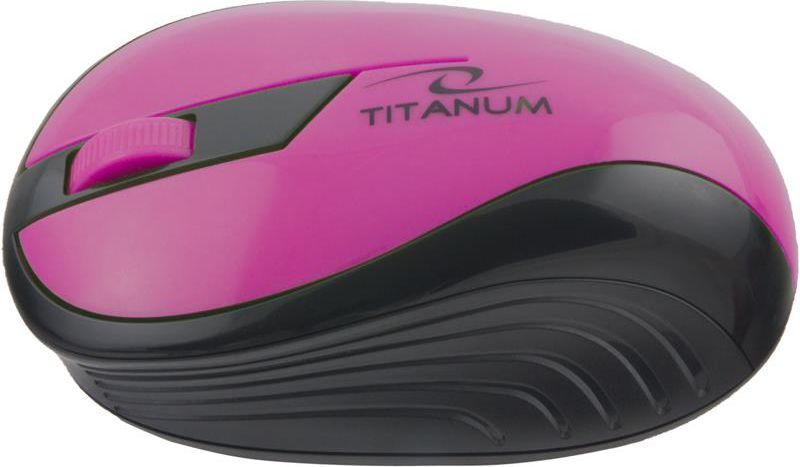 Mouse wireless Titanum TM114P, 3 butona, i zi