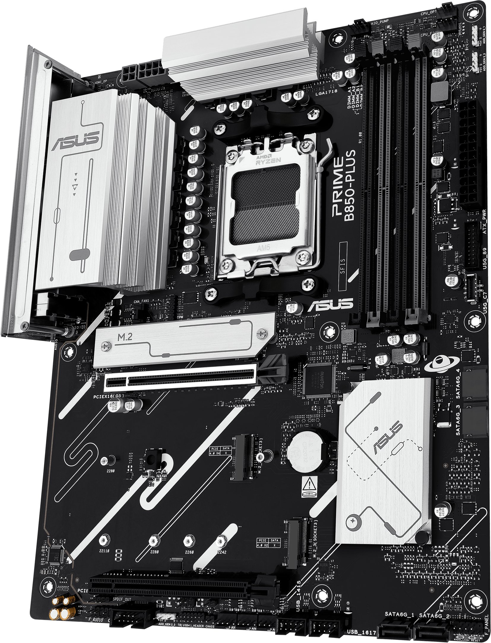 Pllakë amë ASUS PRIME B850 PLUS CSM, Socket AM5, DDR5, ATX