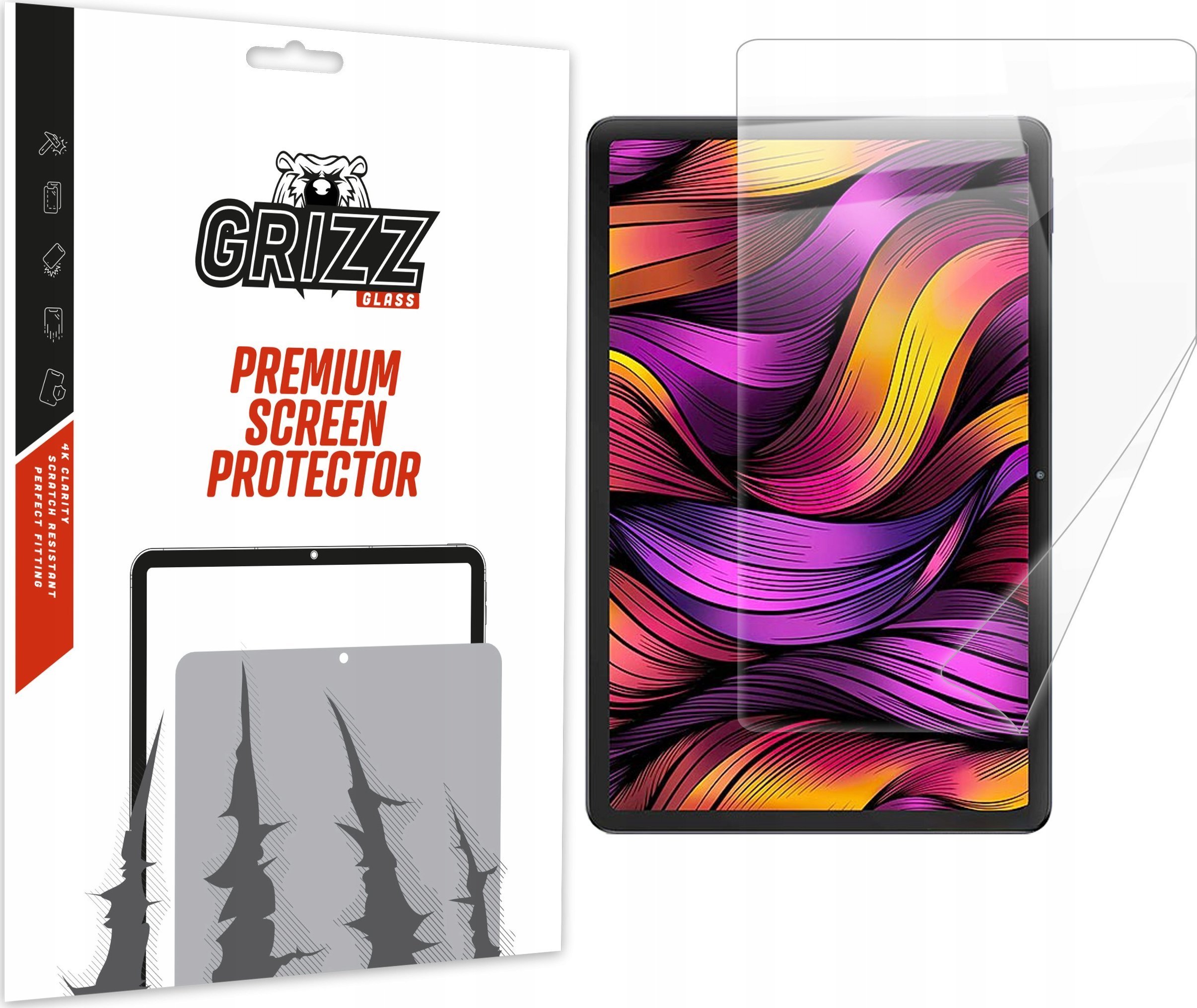Mbështjellës ekrani GrizzGlass CeramicFilm për Xiaomi Poco Pad 5G, keramik, transparent