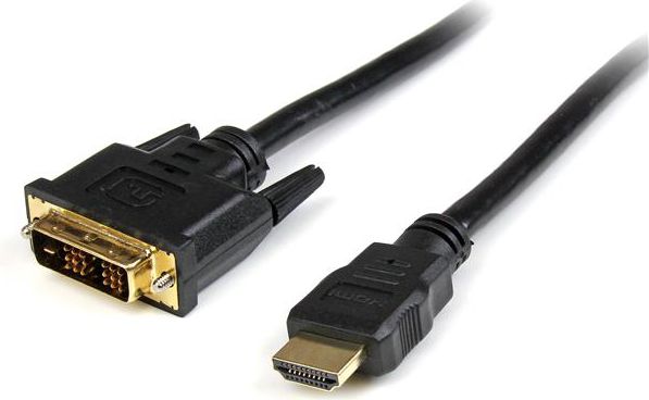 Kabllo HDMI në DVI D StarTech HDDVIMM1M, 1m, e zezë