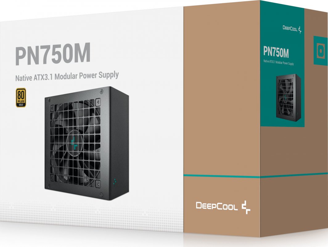 Burim energjie Deepcool PN750M R-PN750M-FC0B-EU ATX 3.0, 750W