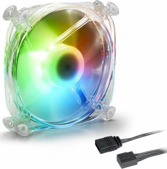 Ftohës Sharkoon SHARK Disc PWM RGB, 120 mm