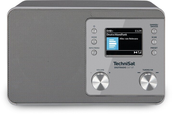 Radio TechniSat DigitRadio 307 BT, e argjendtë