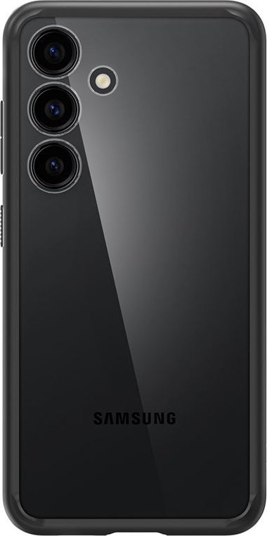 Mbulesë telefoni Spigen Ultra Hybrid, për Samsung Galaxy S24, transparente, e zezë mat
