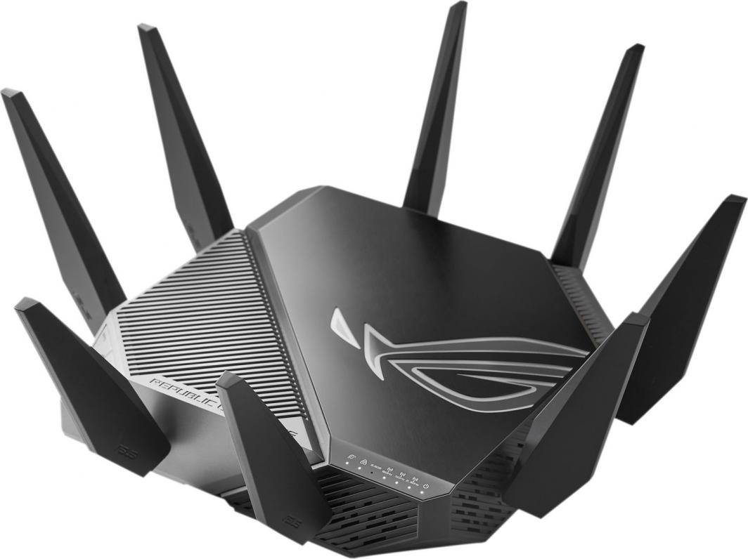 Ruter Asus ROG Rapture GT-AXE11000 (90IG06E0-MO1R00), Wi-Fi 6E, WPA3, i zi