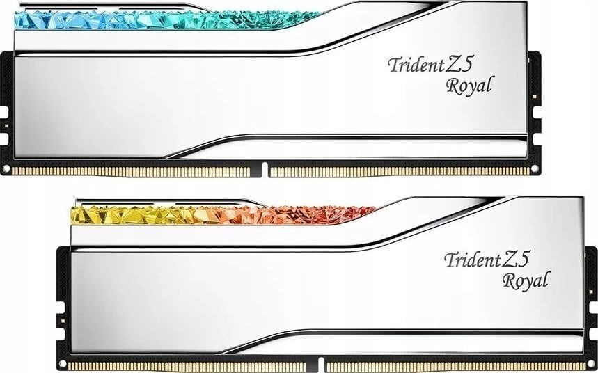 Memorie G.Skill Trident Z5 Royal, DDR5, 96 GB, 6400 MHz, CL32, F5-6400J3239F48GX2-TR5S