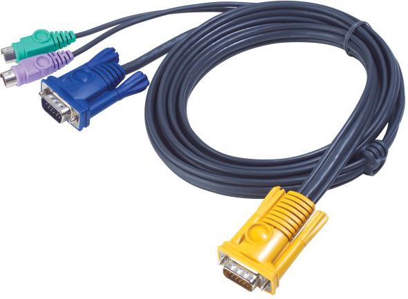 Kabllo Aten KVM, 3m, e zezë