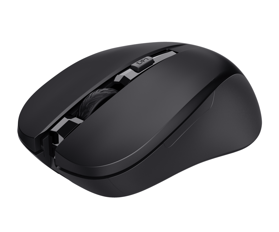 Maus Trust Mydo Silent Click, wireless 2.4GHZ 1800DPI, i zi