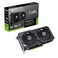 Kartelë grafike ASUS VGA NVIDIA GeForce RTX 4060 Ti DUAL OC, 8GB GDDR6