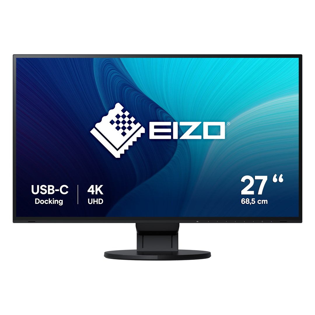 Monitor EIZO FlexScan EV2785-BK, 27", 3840 x 2160, 4K Ultra HD, i zi