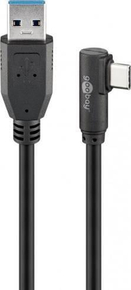 Kabllo USB-A në USB-C Pro, 3m, USB 3.2 Gen 1, i zi