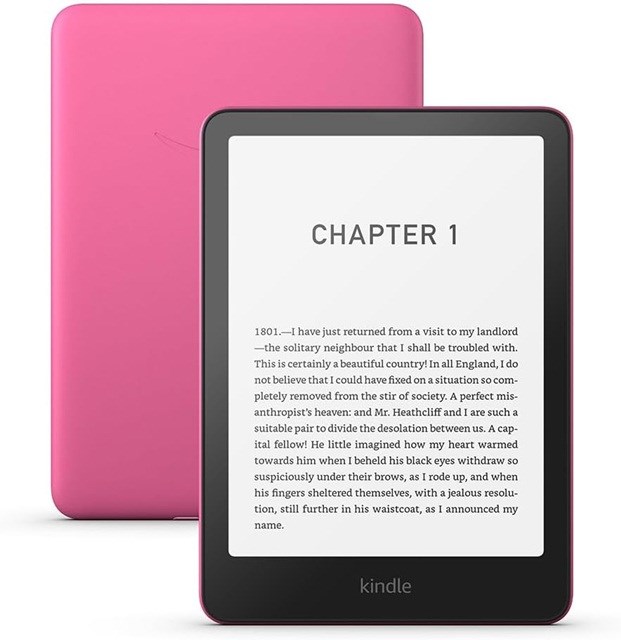 Lexues Kindle 12th gen, 7", 16 GB, Wi-Fi, rozë