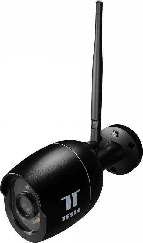 Kamerë e jashtme Tesla Smart 2K, e zezë