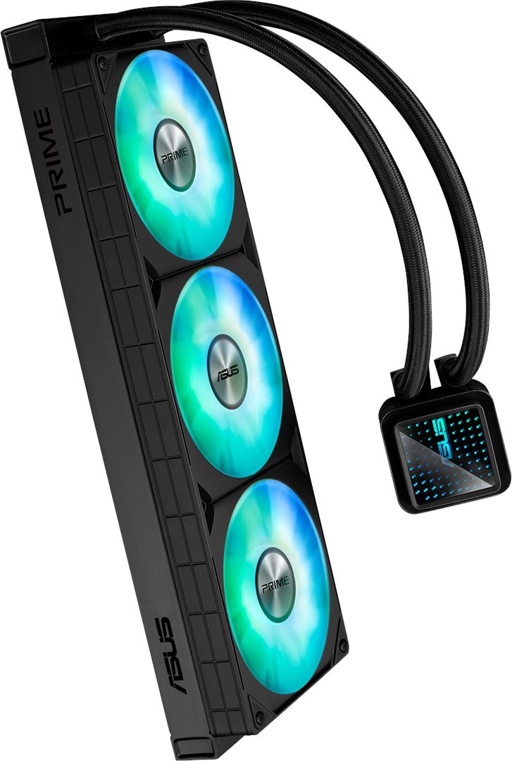 Ftohës uji për CPU ASUS Prime LC 360 ARGB, 360mm, ARGB, i zi