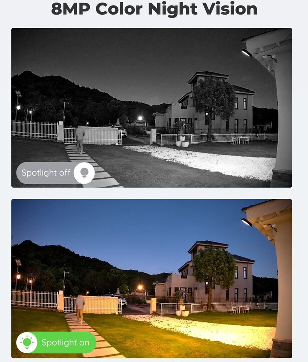 Kamerë e jashtme Reolink Trackmix Wi-Fi, 4K, PTZ, e bardhë