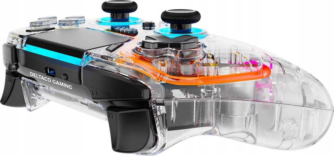 Kontroller Deltaco Deltaco PS4/PC Controller, wireless, shumëngjyrësh
