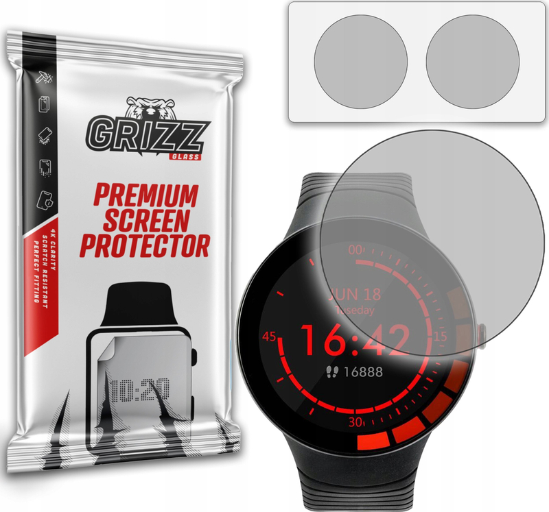 Folie mbrojtëse mat GrizzGlass PaperScreen Watchmark WE3, ndjesi letre, antirefleks