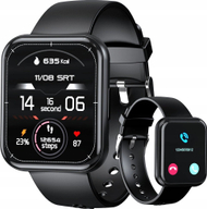 Smartwatch Choetech WT001, ekran 1.91", IP67, karikim wireless, i zi
