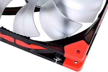 Ftohës Thermaltake Luna 14 LED, 140 mm, i kuq