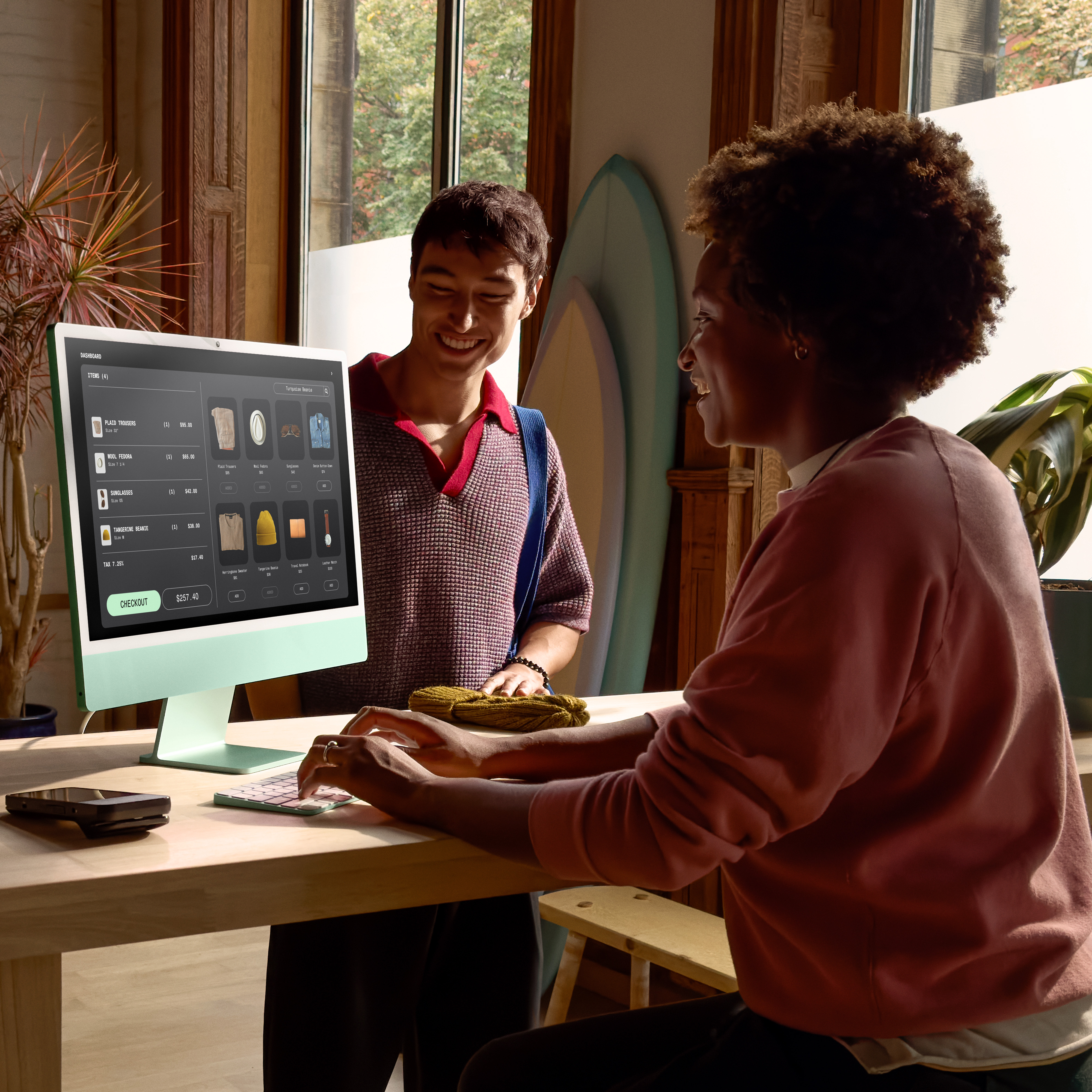 Apple iMac 24", M4 10‑core, 24GB, 512GB SSD, 10‑core GPU, Green